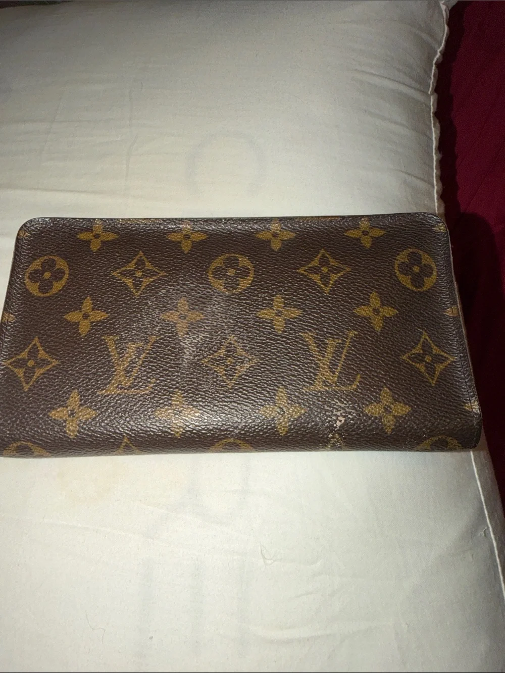 Louis Vuitton Monogram Card & Key Holder in Brown and Gold